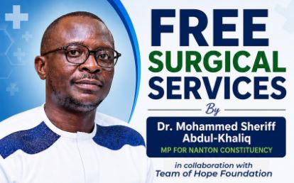 Free Surgical Outreach in Nanton: MP Dr. Mohammed Sheriff Abdul-Khaliq Announces Life-Changing Medical Program